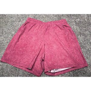 Lululemon Pace Breaker Men’s Shorts Pinky Red Medium